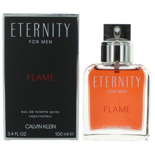 ETERNITY Flame 3.4 oz EAU DE TOILETTE SPRAY FOR MEN