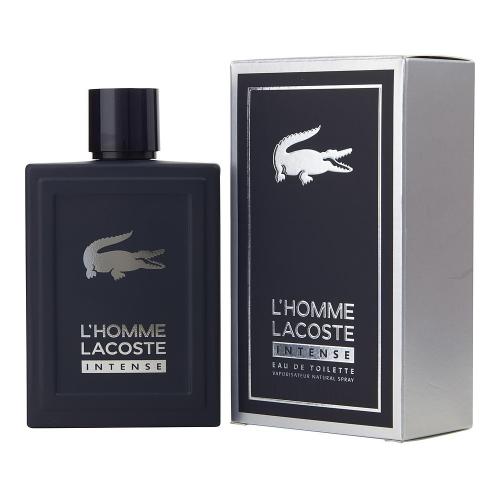 LACOSTE L'HOMME INTENSE 5 OZ / 159 ml Eau De Toilette EDT Spray for Men