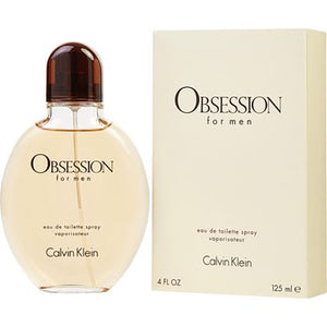 Obsession by Calvin Klein 4 oz EAU DE TOILETTE SPRAY FOR MEN