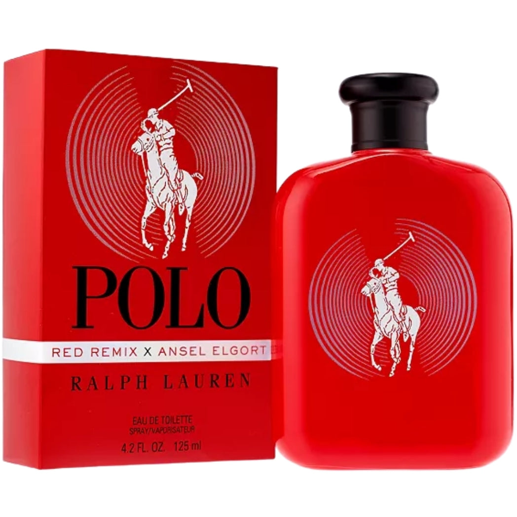 Polo Red Remix Eau De Toilette Spray By Ralph Lauren - 4.2 oz Polo Red Remix Eau De Toilette Spray By Ralph Lauren - 4.2 oz