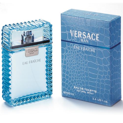  Versace Eau Fraiche for Men 3 Piece Set (3.4 Oz Eau De